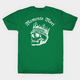 STOIS MEMENTO MORI QUOTE SKULL T-Shirt